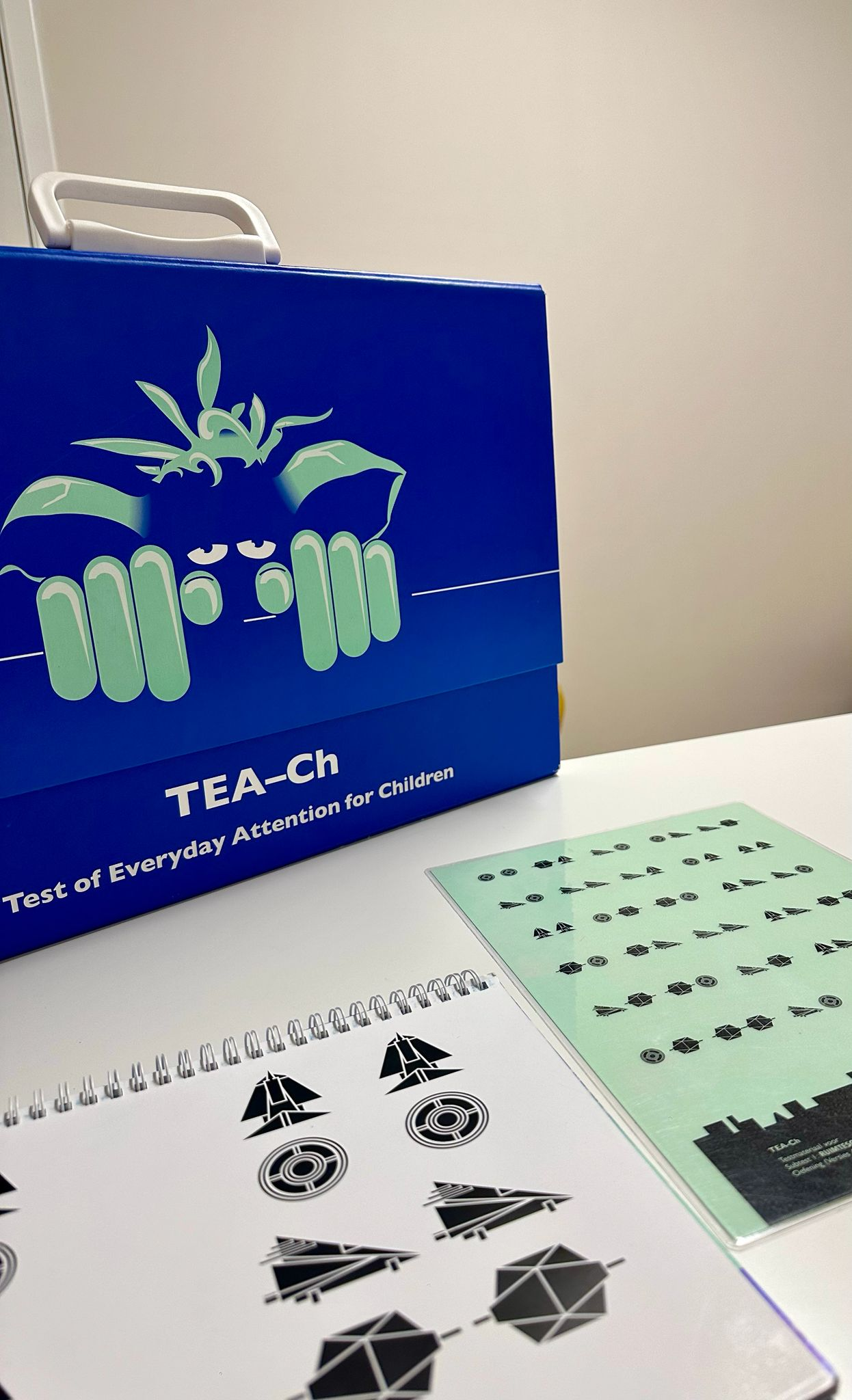 TEA-Ch testmateriaal voor ADHD-onderzoek bij kinderen en jongeren